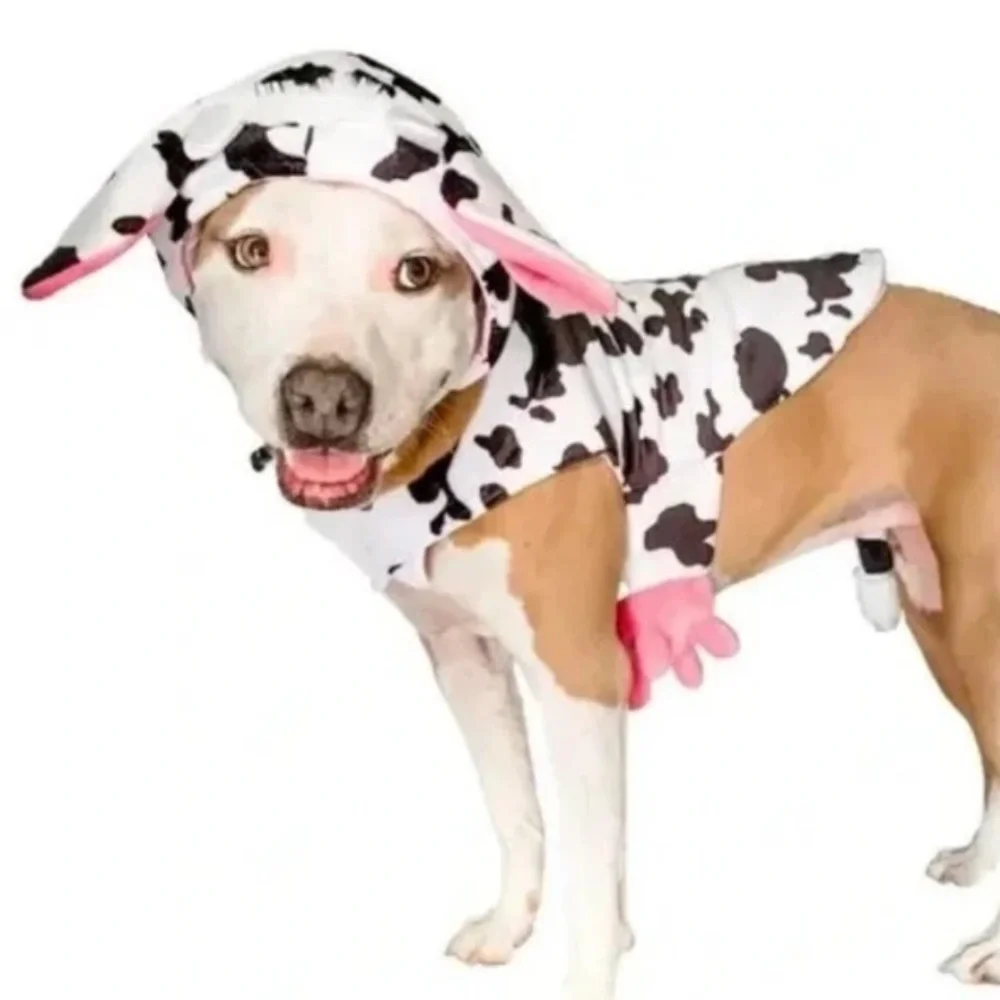 Cow Print Dog Costume